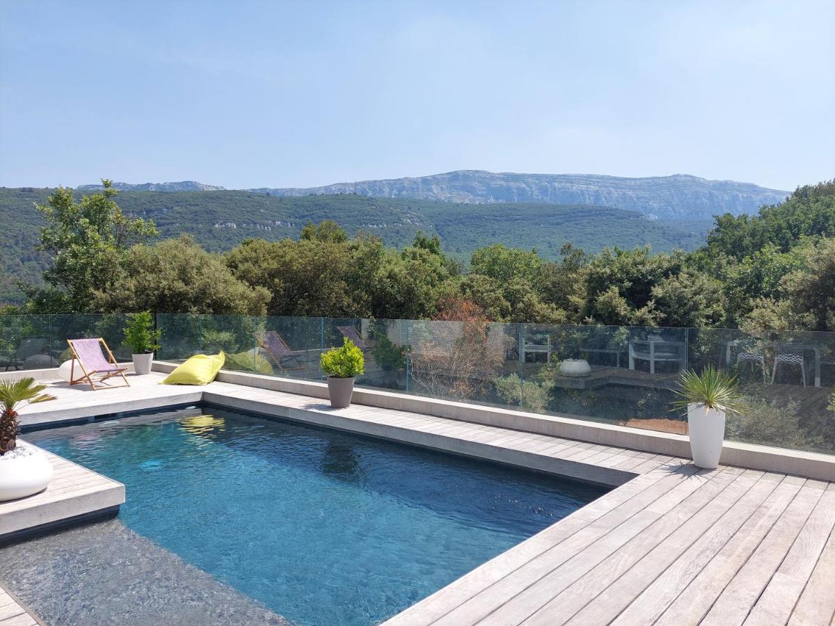 Chez Herve et Lydie Nans-les-Pins Extérieur photo